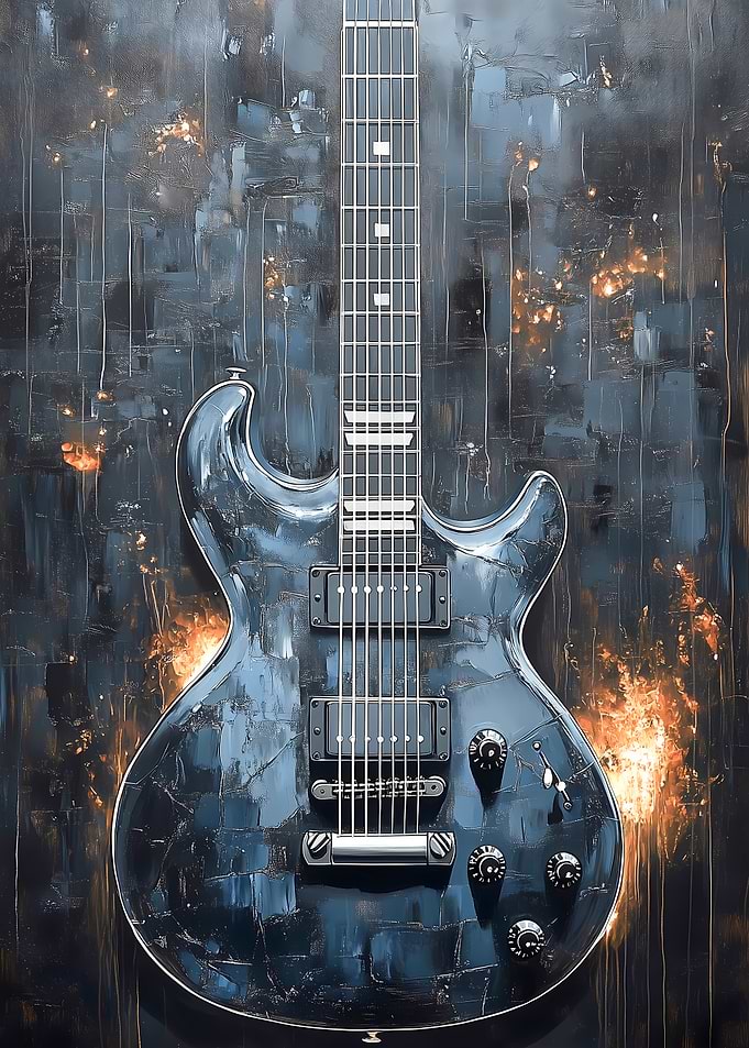 Electric Guitar Art