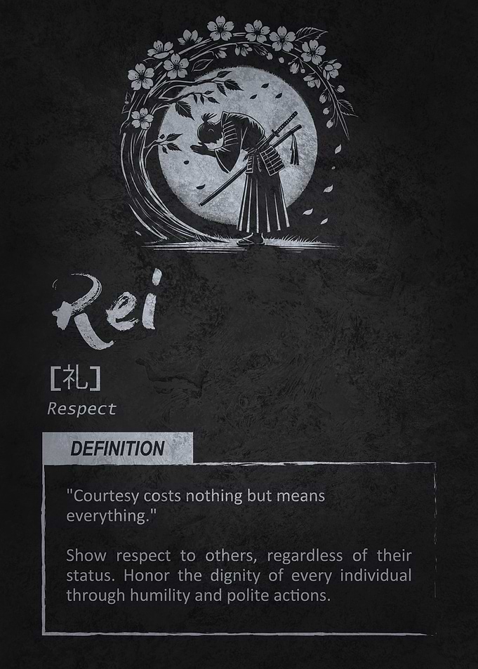 Rei, Bushido Code, Samurai Motivation