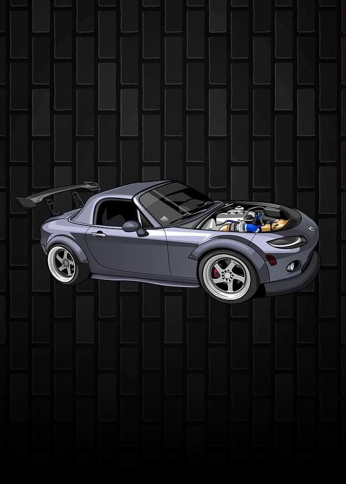 Tuned Mazda Miata