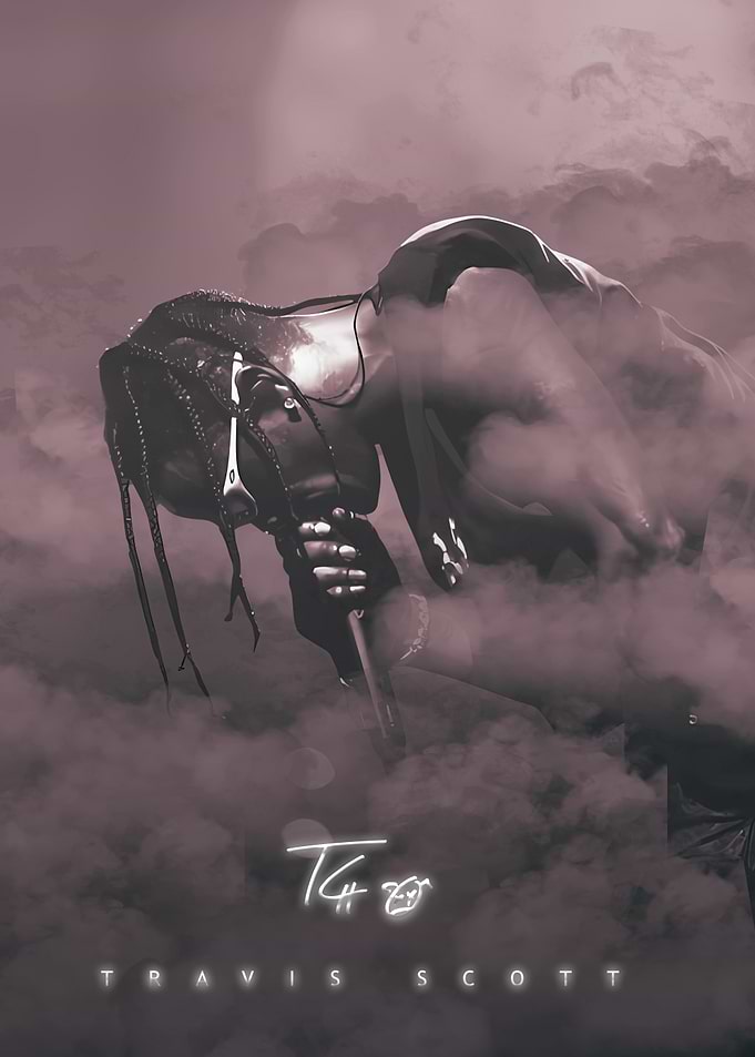 Travis Scott Digital Art