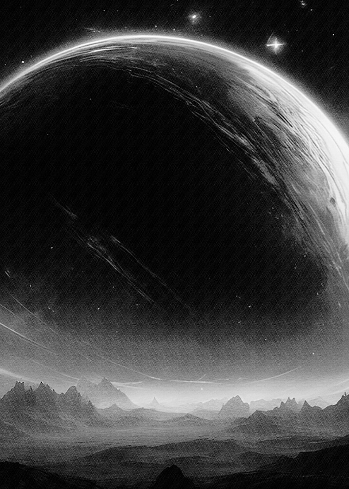 Black and White Planet