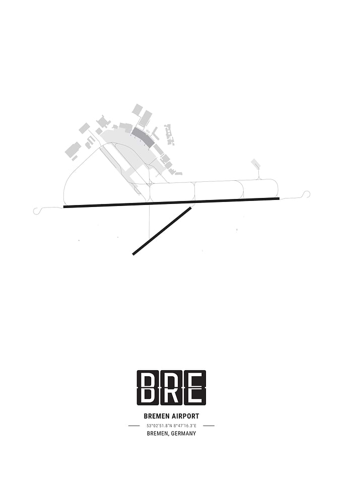 Bremen Airport Layout