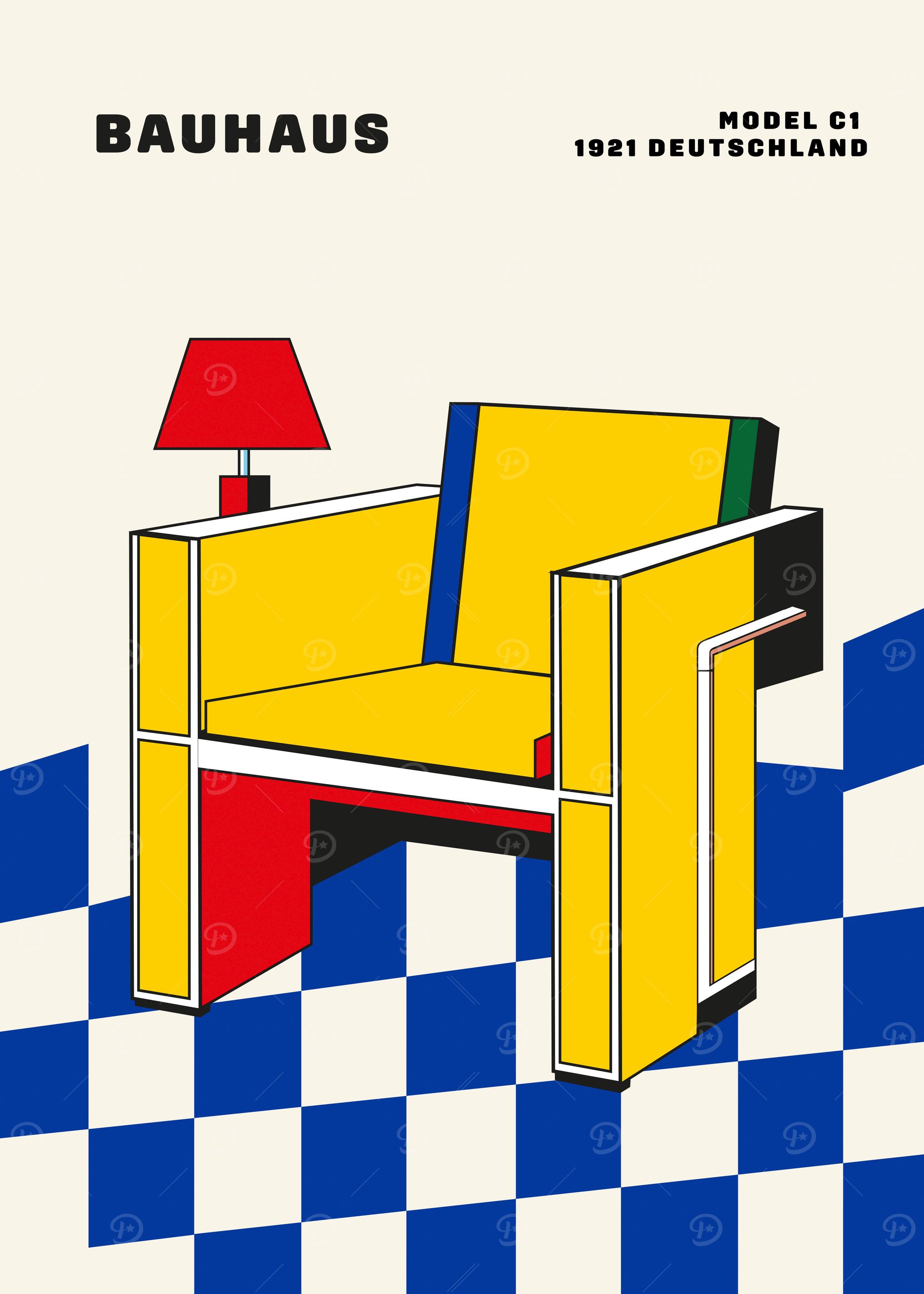 BAUHAUS CHAIR DESIGN 1921