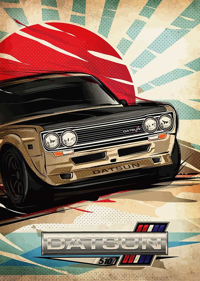 Datsun 510 Poster
