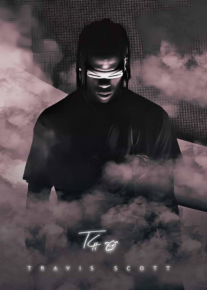 Travis Scott Digital Art