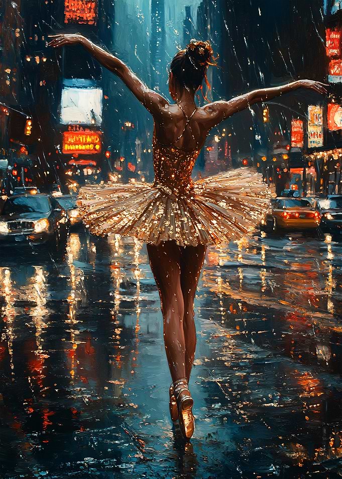 Ballet in the Rain
