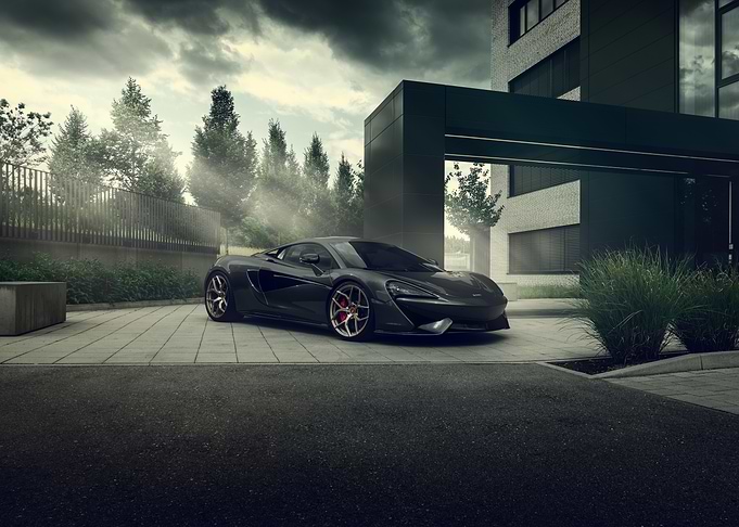 McLaren 570S in Urban Setting
