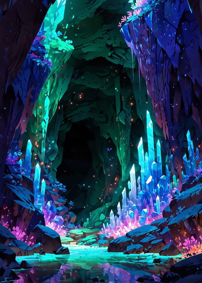 Crystal Cave dungeon