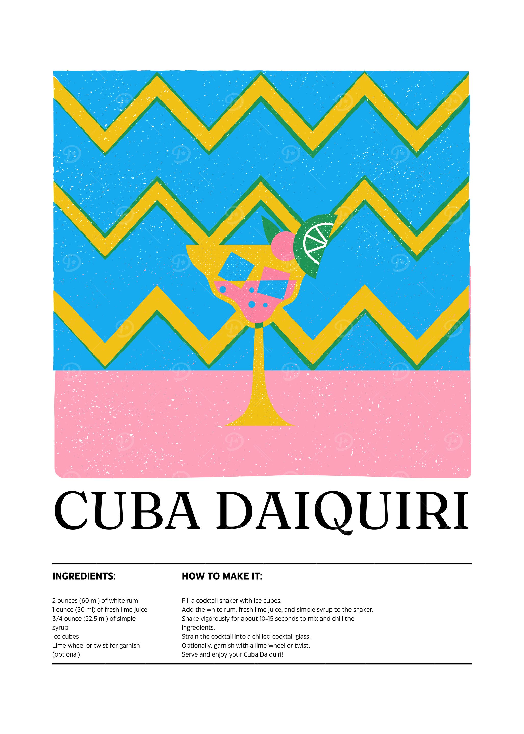 Cuba Daiquiri Recipe