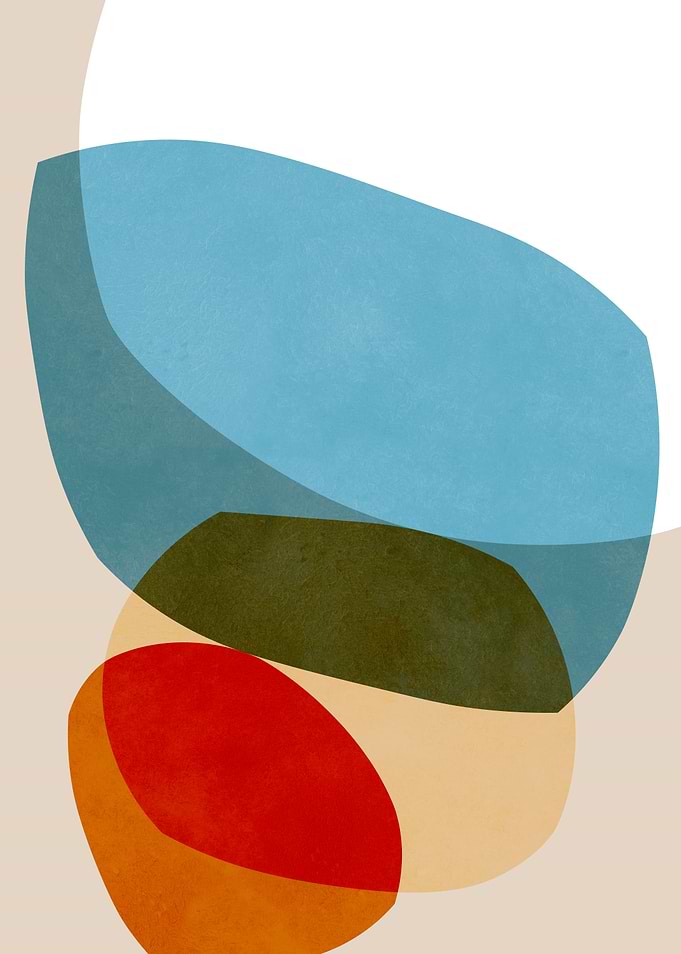 Abstract Shapes Wall Art
