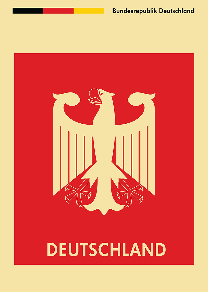 German Eagle Emblem Deutschland