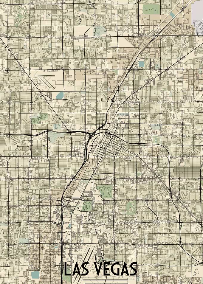 Las Vegas City Map