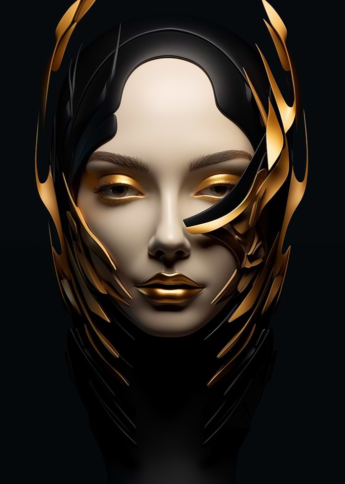 Golden Mask Woman