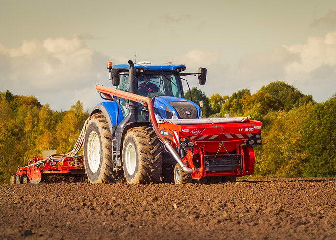 New Holland Tractor in Field