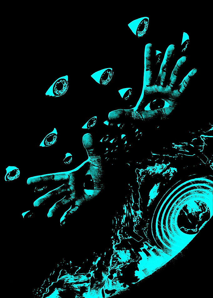 Cyan Eyes and Hands