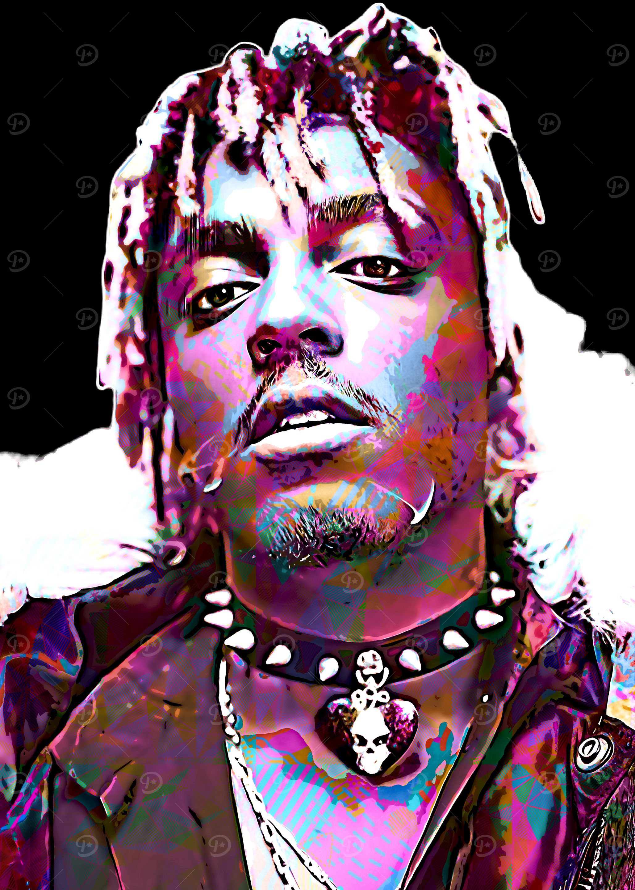 Juice WRLD Pop Art Portrait