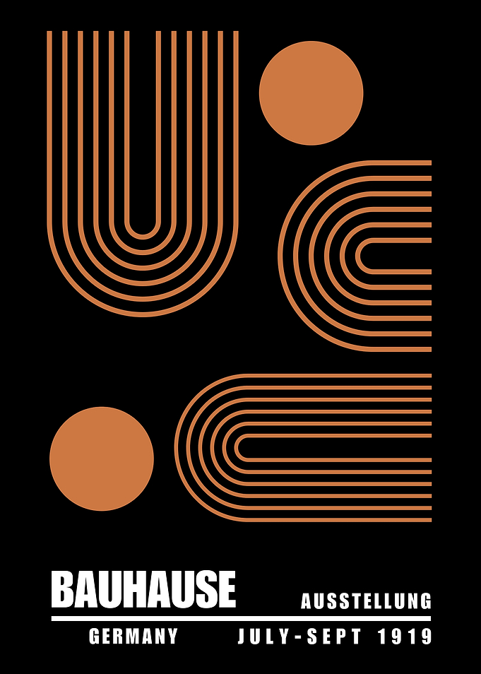 Bauhaus Geometric Art