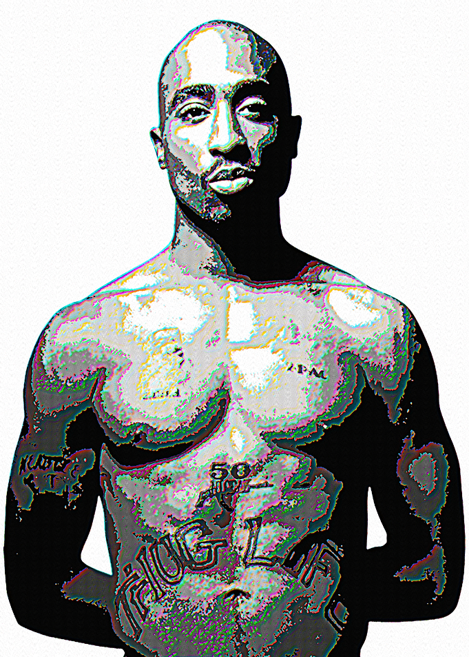 Tupac Shakur Portrait