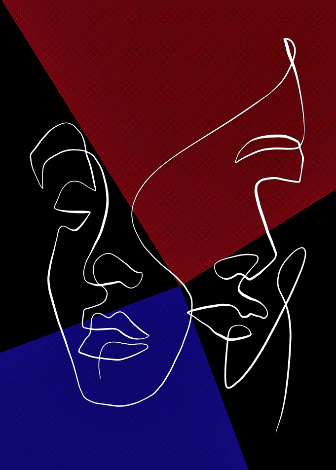 Line Art Faces