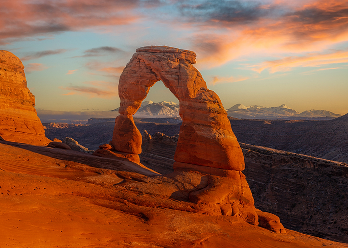 Delicate Arch Sunset