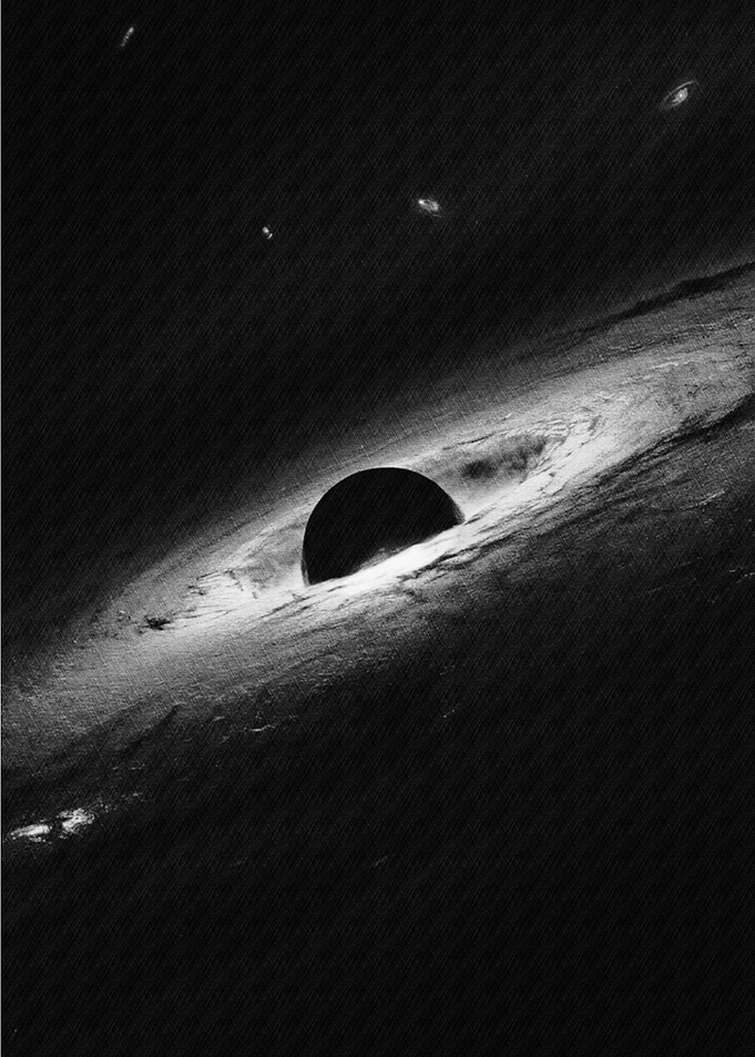 Black Hole in Space
