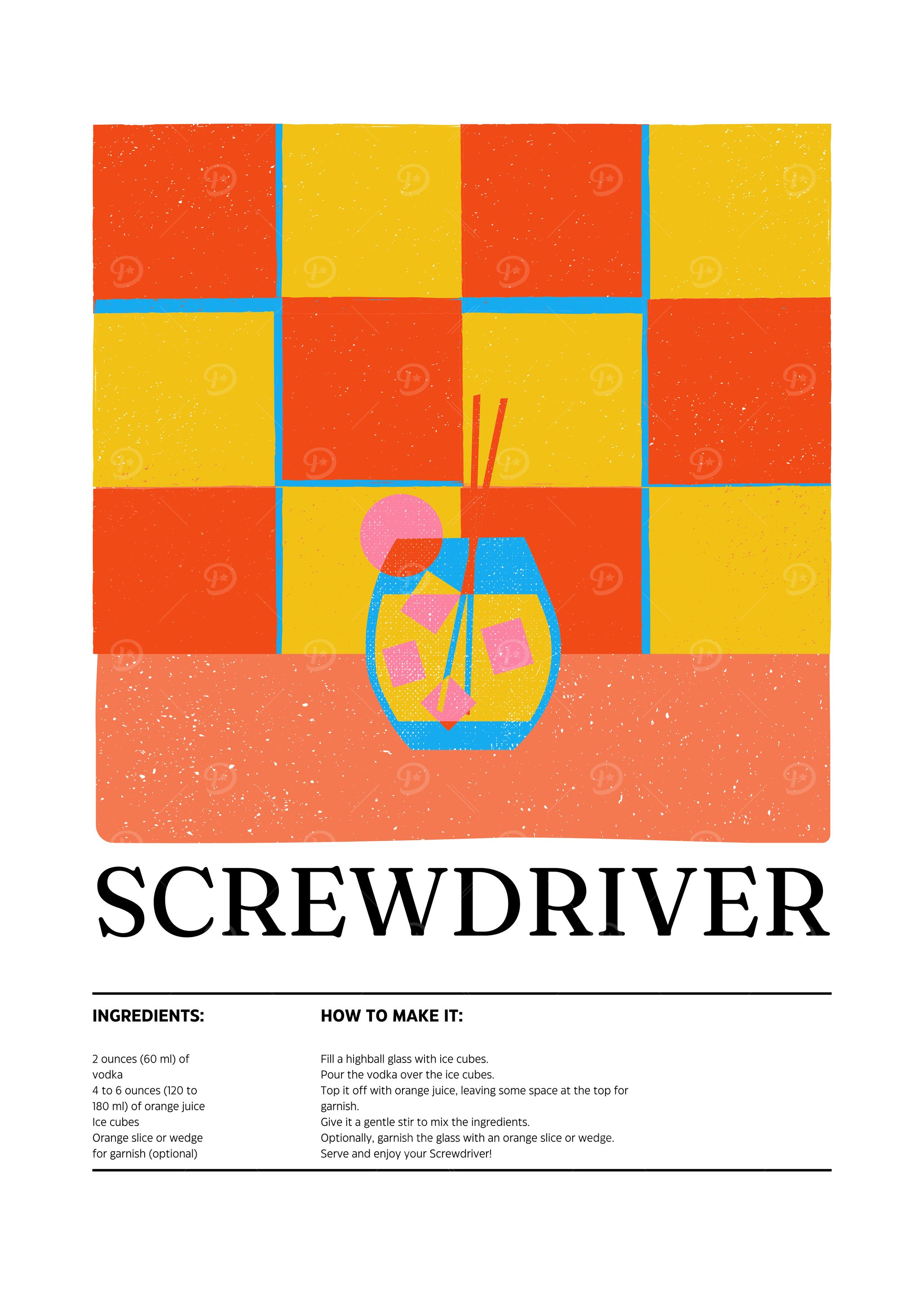 Screwdriver Cocktail Recipe