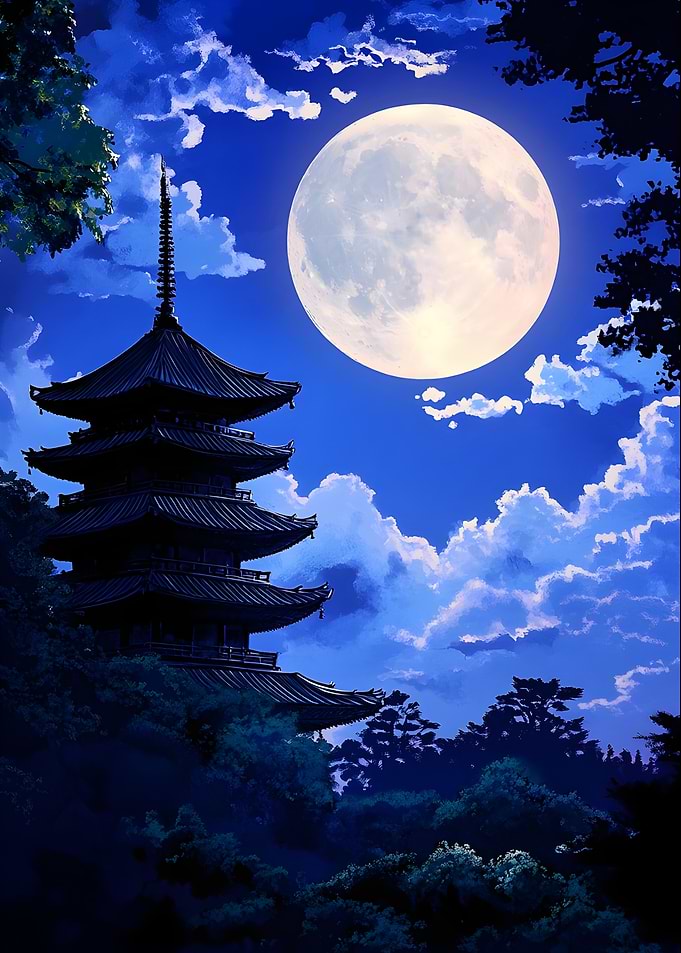 Japanese Moonlit
