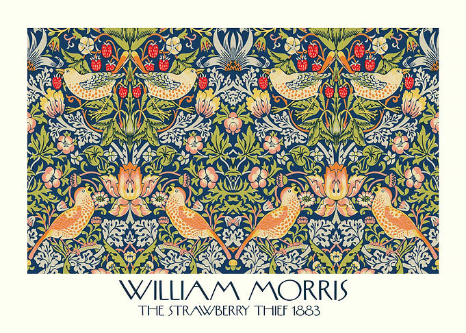 William Morris Strawberry Thief