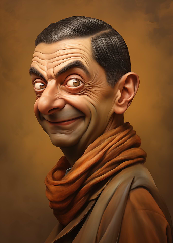 Funny Portrait Bean
