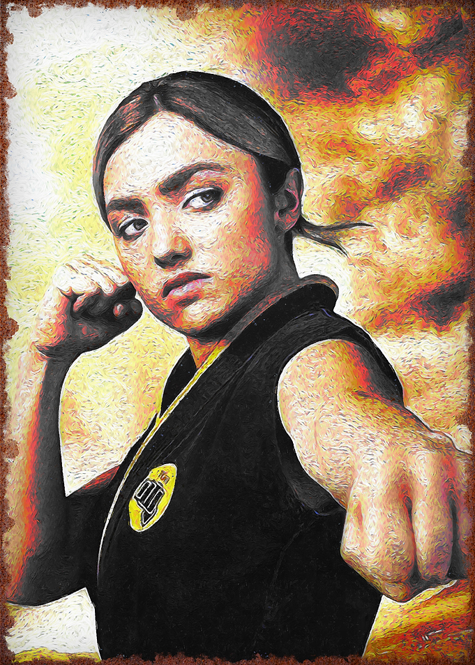 Cobra Kai Female Fighter