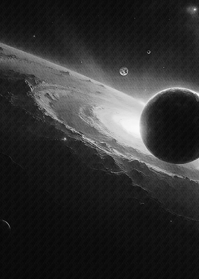 Space Planet Landscape