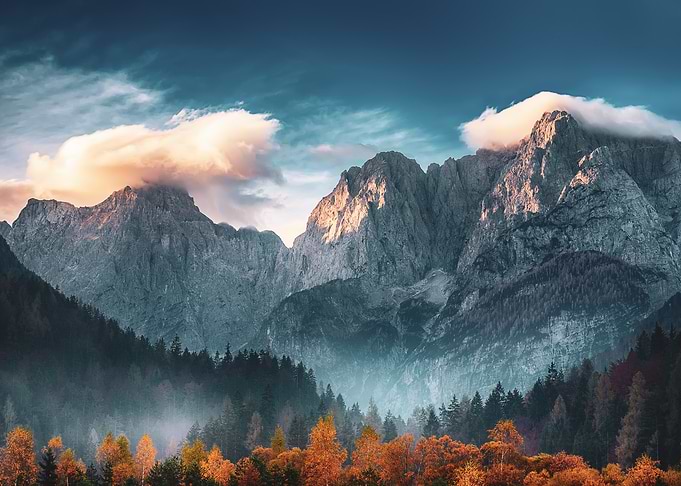 Majestic Mountain Landscape