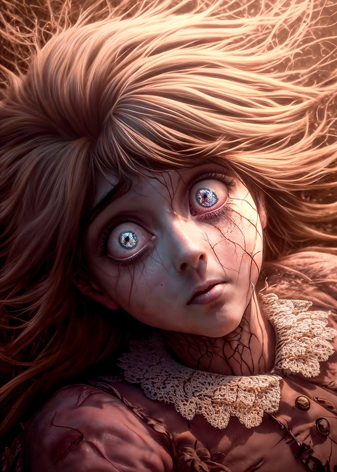 Disturbed Doll Portrait