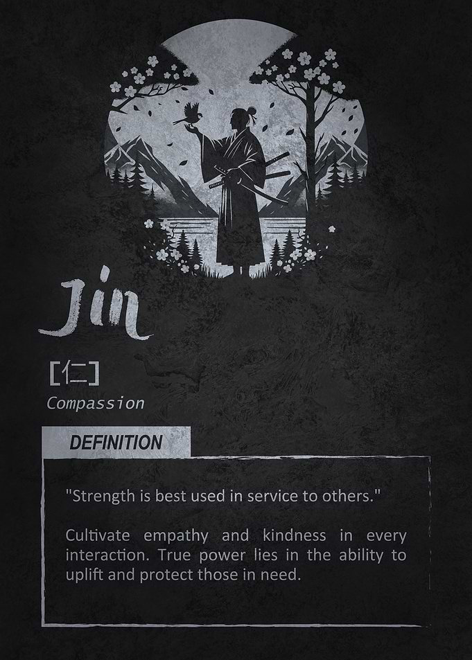 Jin, Bushido Code, Samurai Motivation