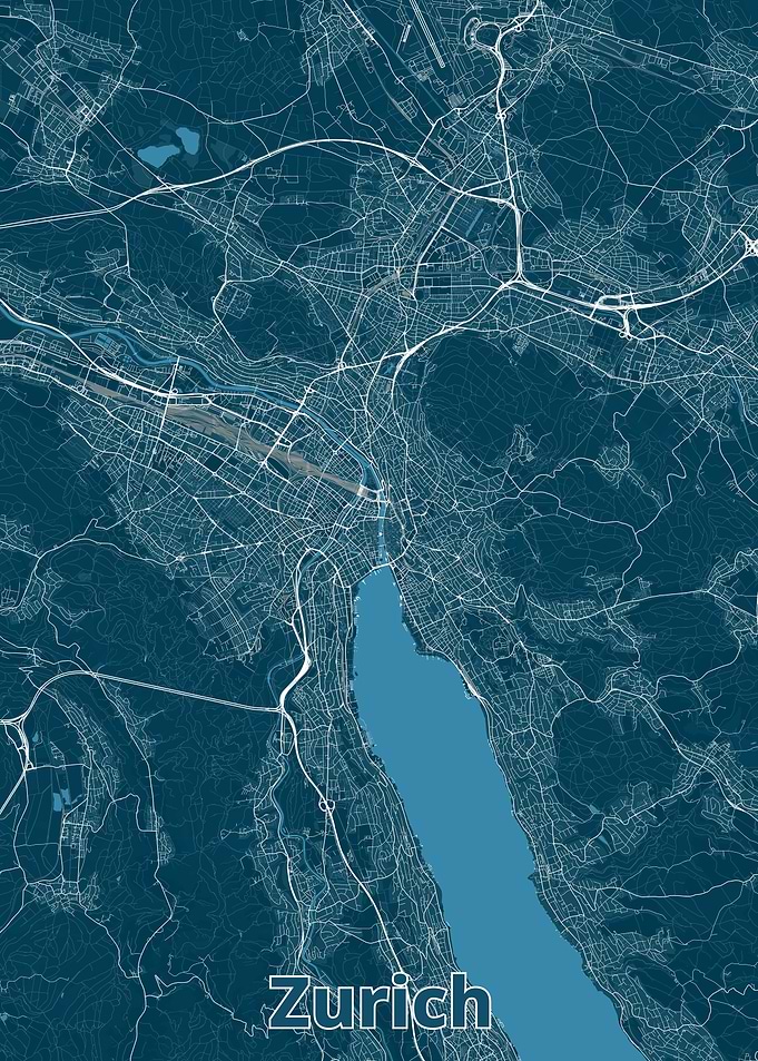 Zurich City Map