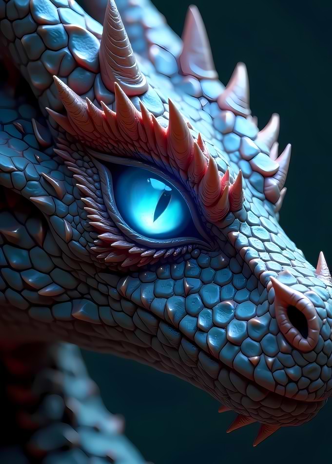 Celestial Sapphire Drake