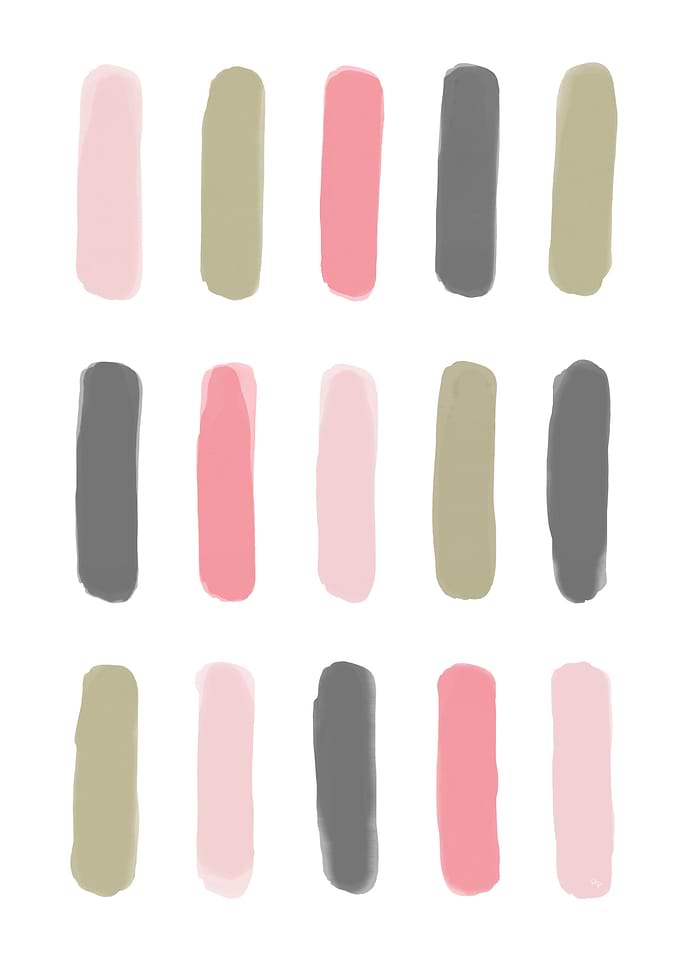Abstract Paint Line