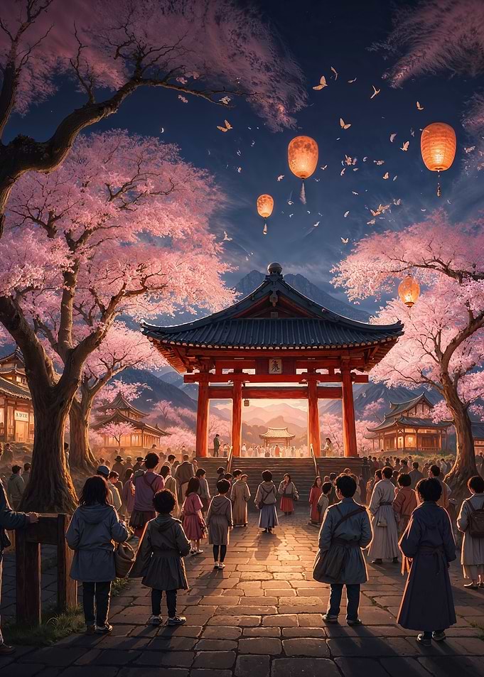 Japanese Festival Gate