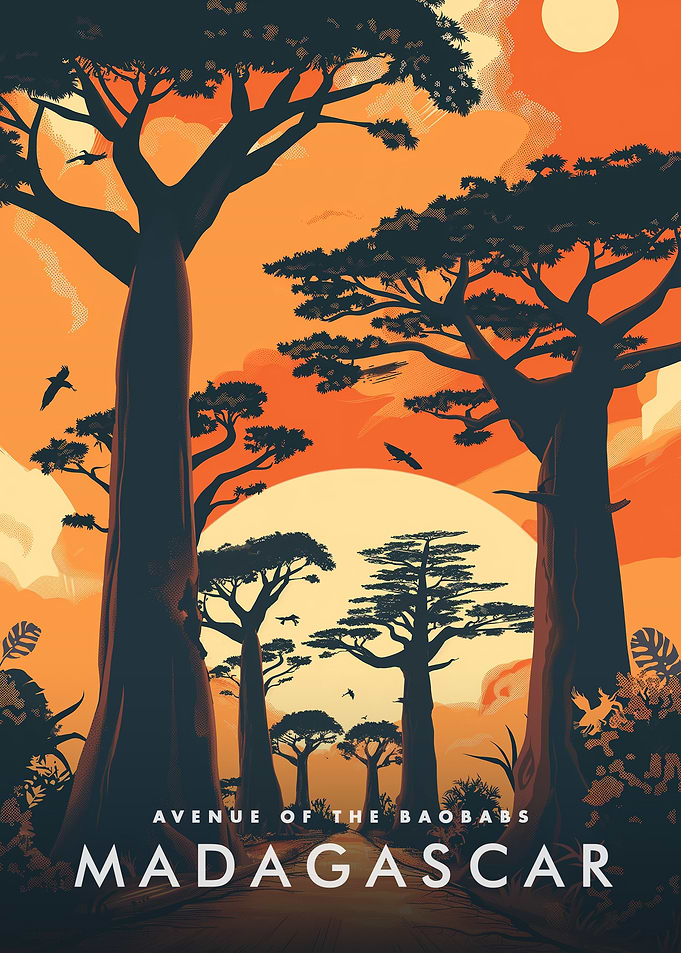 Avenue of the Baobabs Madagascar