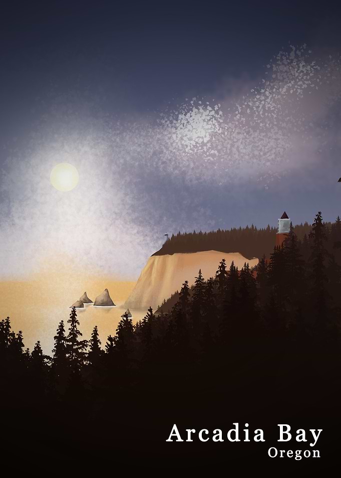 Life is Strange Arcadia Bay Landscape
