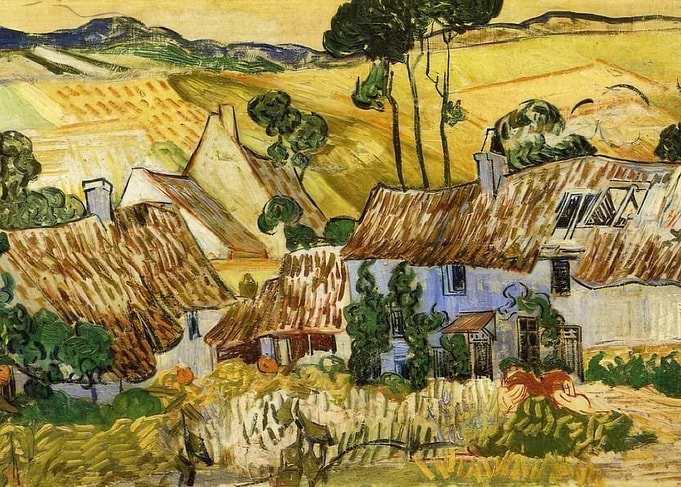 Rural Landscape with Houses