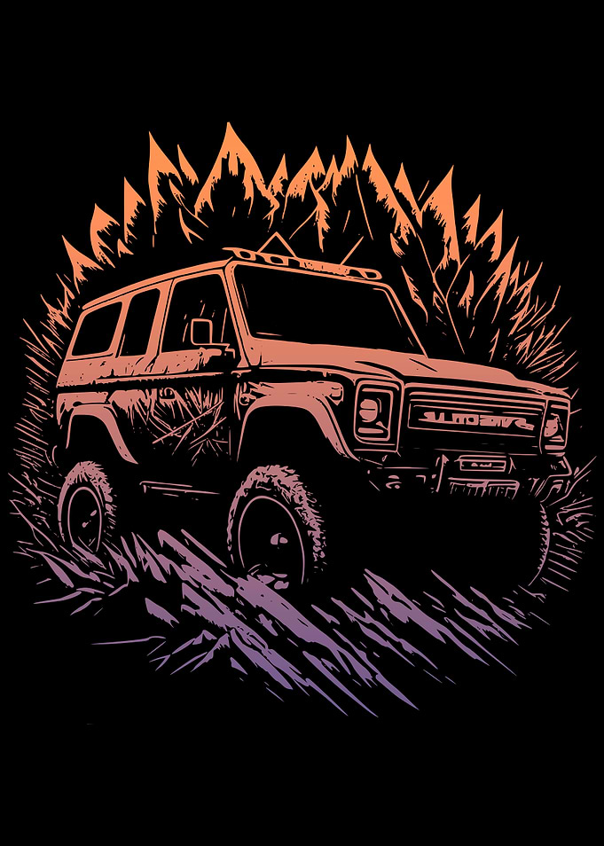 Off-Road SUV Graphic