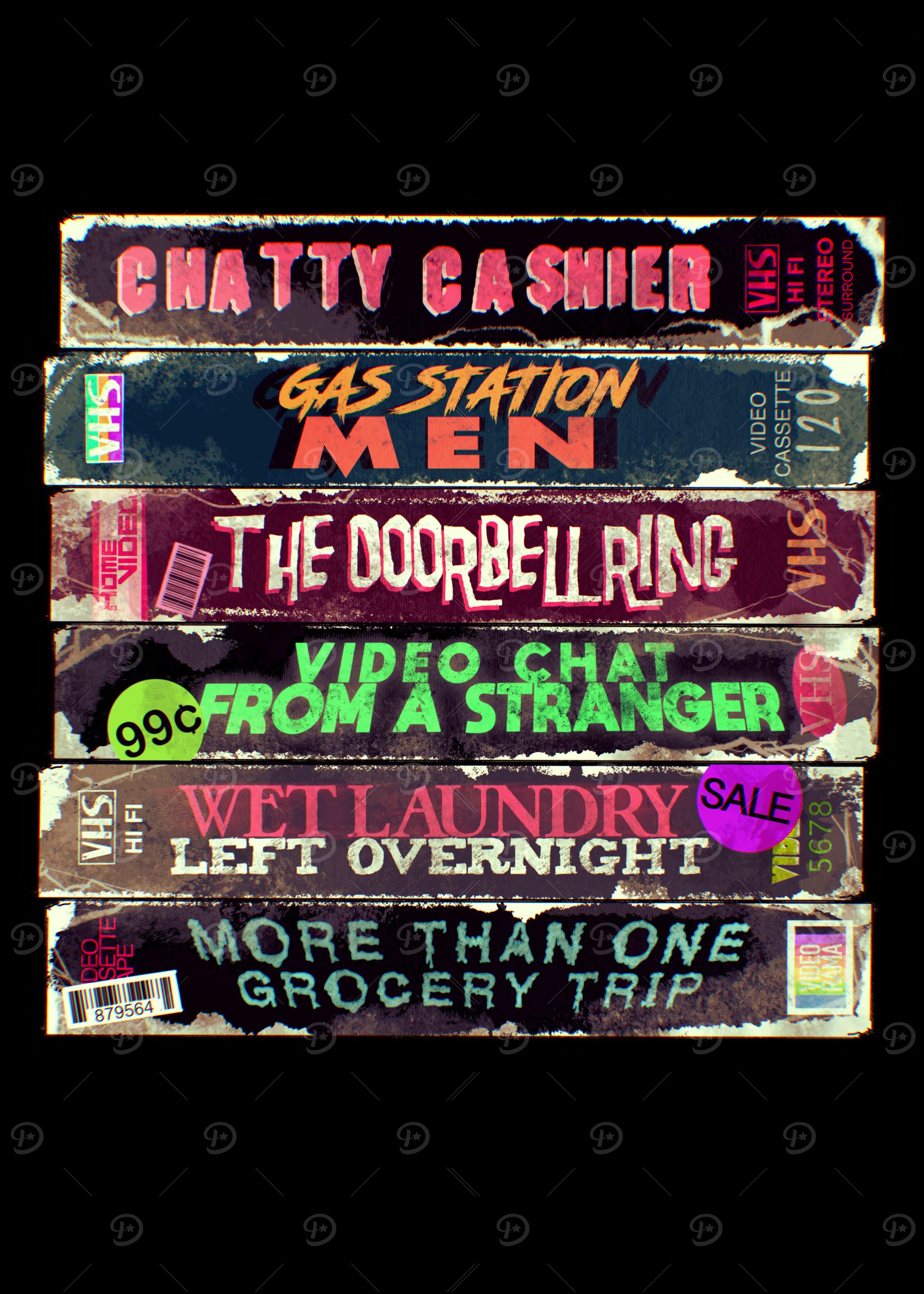 Grown Up Problem VHS Tapes