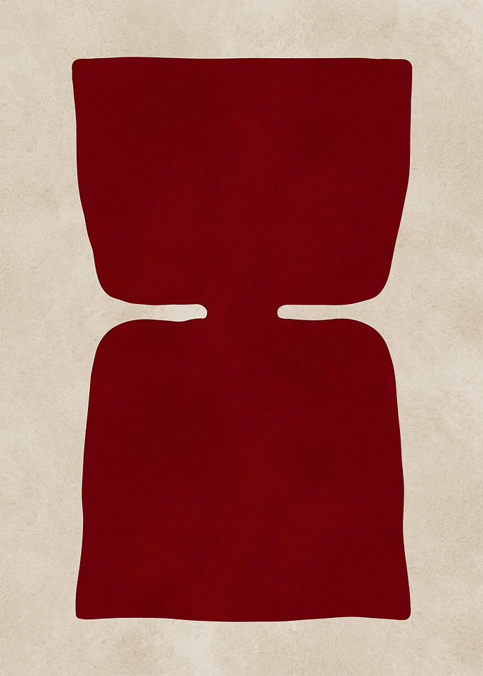 Abstract Red Form