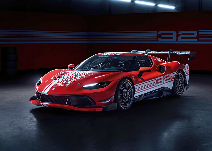 Ferrari 499P Race Car