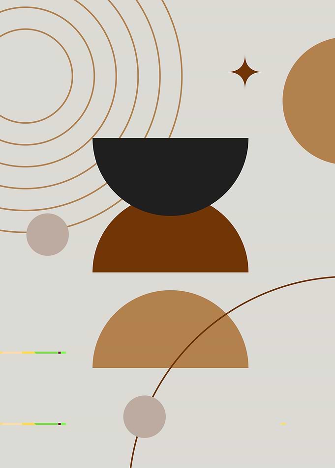 Abstract Geometric Art