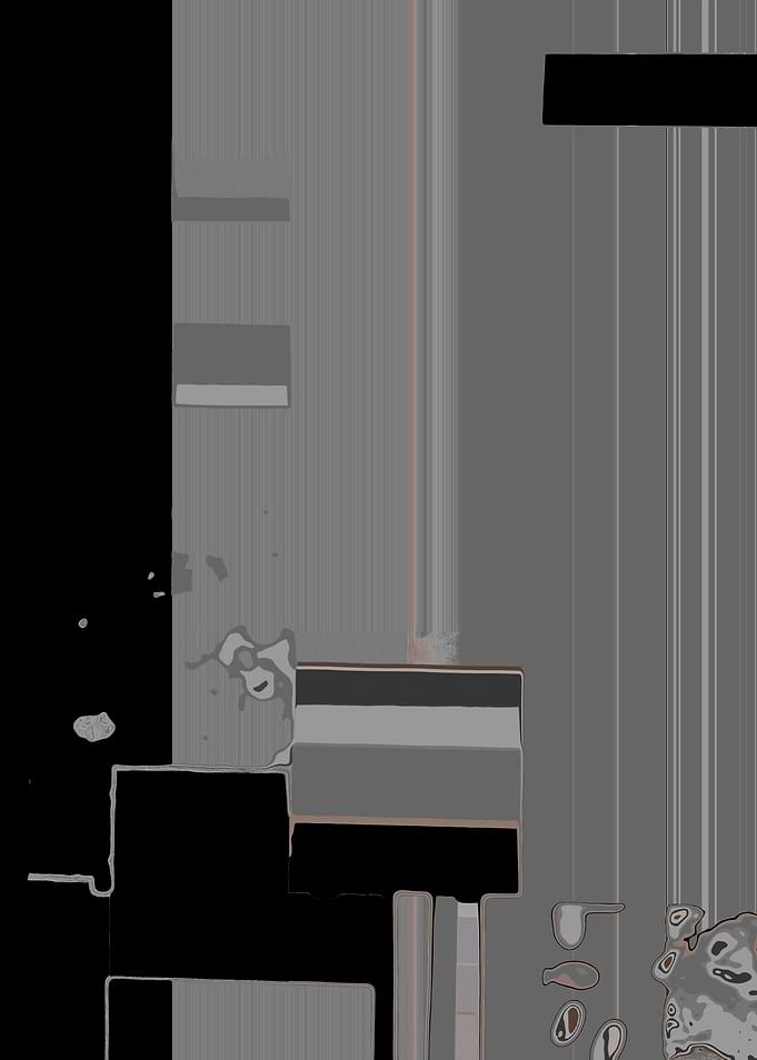 Abstract Grey and Black