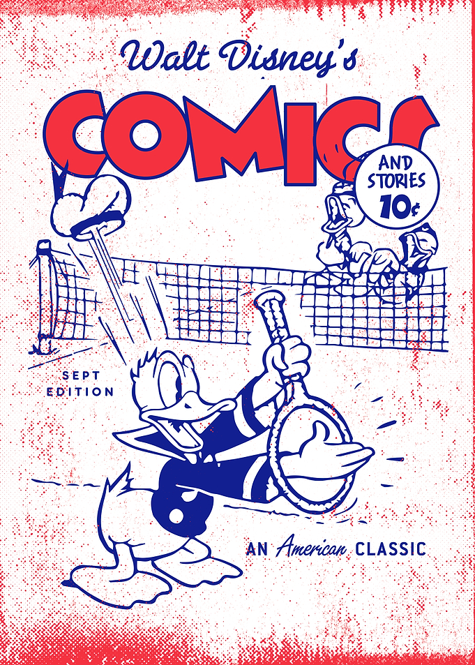 Tennis Racket Donald