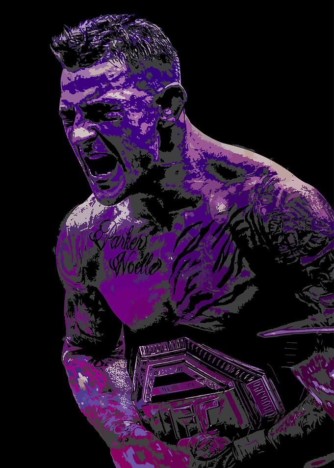 UFC Fighter Portrait