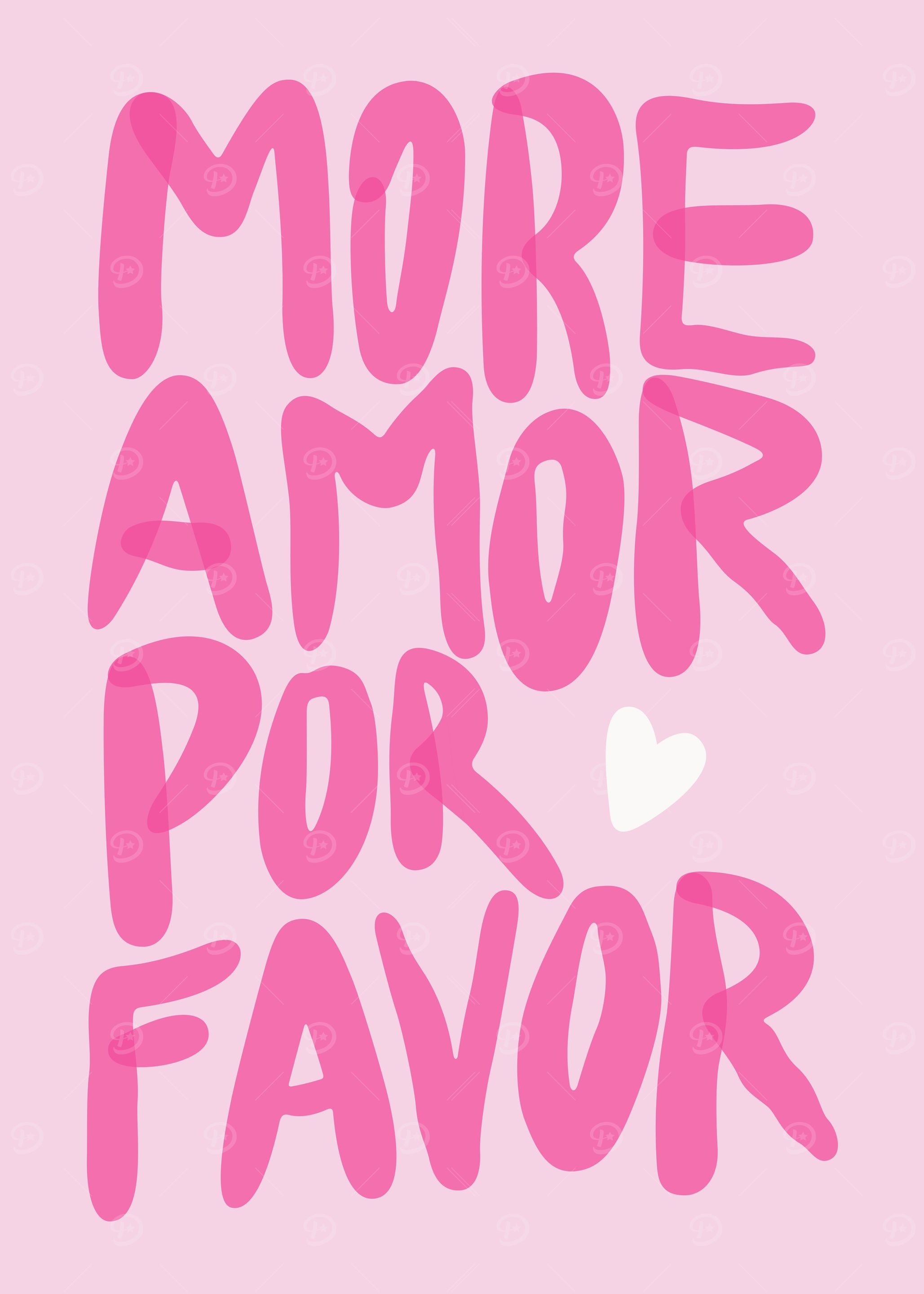Pink Aesthetic More Love Please Cute Sweet Inspirational Motivational